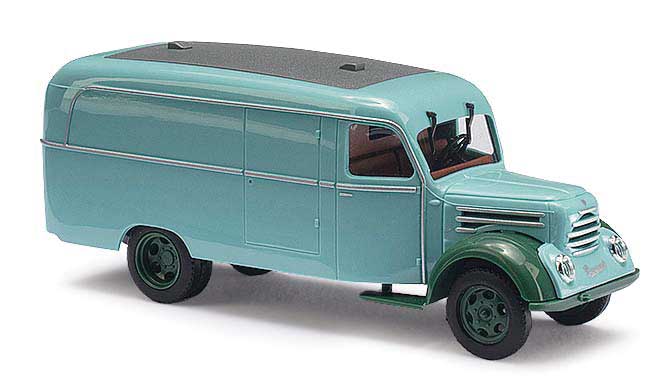 1953 Robur Garant K 30 Cargo Van - Assembled -- Turquoise