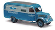 1953 Robur Garant K 30 Cargo Van - Assembled -- Simson Suhl (blue, gray, German Lettering)