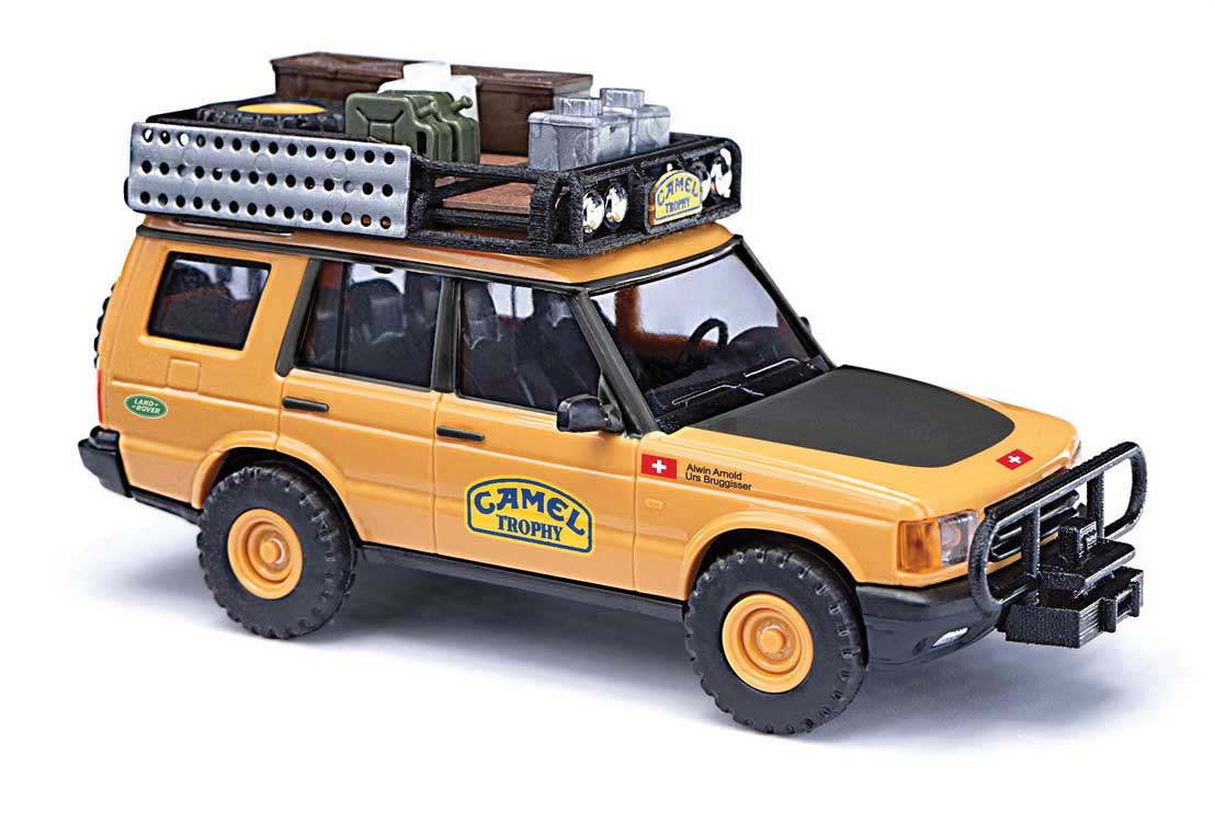 1998-2004 Land Rover Discovery - Assembled -- 92 Camel Trophy Switzerland Team (yellow)
