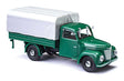 1957 Framo V901-2 Low-Side Truck with Tarp Cover - Assembled -- Green
