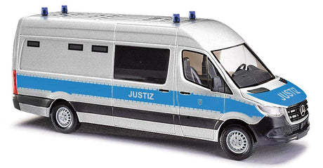 2014 Mercedes-Benz Sprinter Long-Wheelbase High-Roof Passenger Van - Assembled -- Judiciary Police (silver, blue, black, German Lettering)