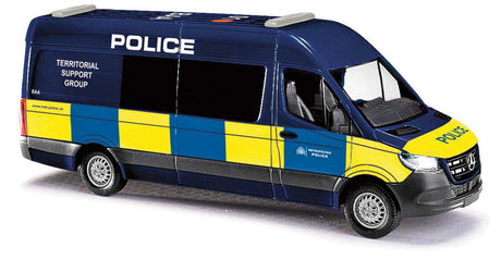 2014 Mercedes-Benz Sprinter Long-Wheelbase High-Roof Passenger Van - Assembled -- British Police (blue, yellow)