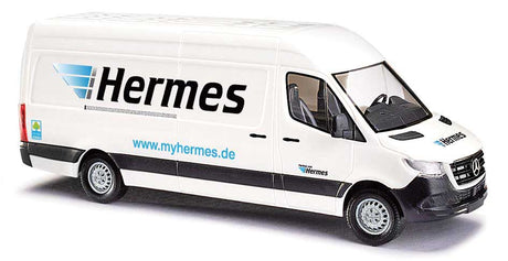 2014 Mercedes-Benz Sprinter Long-Wheelbase High-Roof Passenger Van - Assembled -- Hermes (white, blue, black, German Lettering)