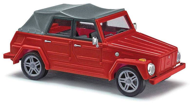 1970 Volkswagen Thing (181 Courier Wagon) - Assembled -- Top Up (red, black)