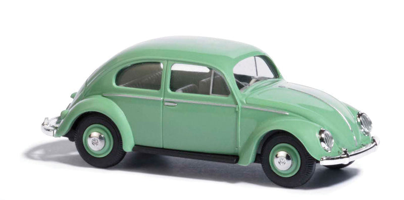 1952 Volkswagen Beetle with Pretzel-Split Rear Window - Assembled -- Green