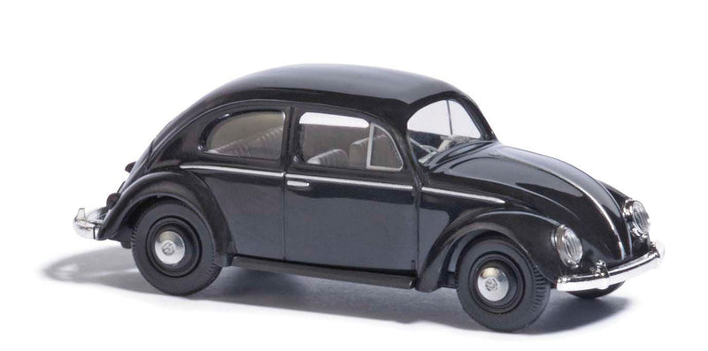 1952 Volkswagen Beetle with Pretzel-Split Rear Window - Assembled -- Black