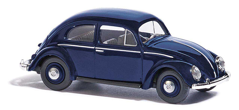 1952 Volkswagen Beetle with Pretzel-Split Rear Window - Assembled -- Dark Blue