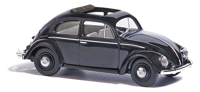 1952 Volkswagen Beetle with Pretzel-Split Rear Window - Assembled -- Black