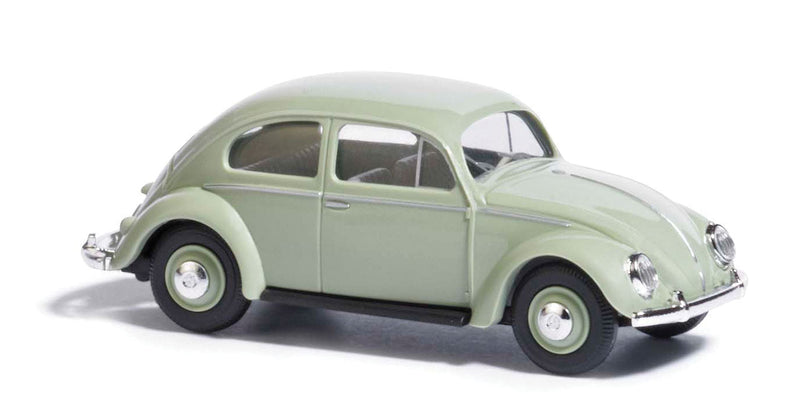 1955 Volkswagen Beetle with Oval Rear Window - Assembled -- Green