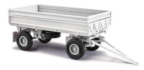 1985 IFA HW 60 Low-Side Farm Trailer - Assembled -- White