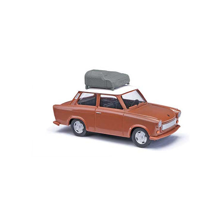 1975 Trabant P601 2-Door w/Roof Rack - Assembled -- Brown, White