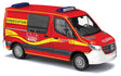 2018 Mercedes-Benz Sprinter High-Roof Ambulance - Assembled -- Mainz, Germany, Fire Department (red, yellow, German Lettering)