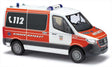 2018 Mercedes-Benz Sprinter SWB High-Roof Ambulance - Assembled -- Kinder NEF Rettungsdienst Dortmund (red, white, German Lettering)
