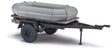 1966 HL 10.00 Trailer with Boat - Assembled -- Black