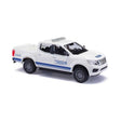 2015 Nissan Navara/Frontier Crew-Cab Pickup Truck - Assembled -- THW (white, blue, German Lettering)