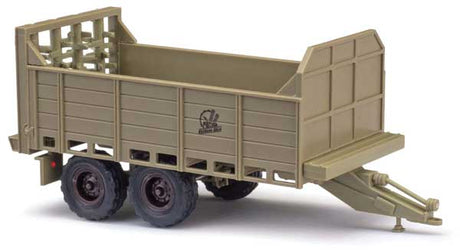 1971 Fortschritt T 088 Farm Trailer - Assembled -- Goldene Ahre (beige, German Lettering)