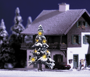 Christmas Tree w/Working Lights