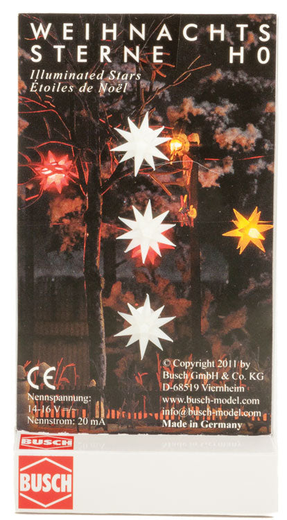 Illuminated Star -- White pkg(3)