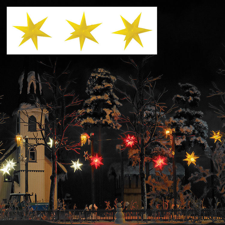 Illuminated Star -- Yellow pkg(3)