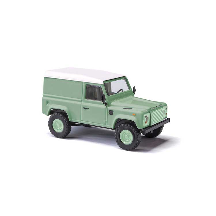 1990 Land Rover Defender 90 SUV w/Box Cap - Assembled -- Green, White