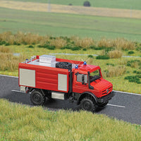 Unimog U 5023 Fire Truck - Lighted - Assembled -- Fire Department (red, German Lettering)