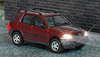 Mercedes M Klasse SUV w/Working Headlights & Taillights -- Works on 14-16 Volts AC or DC (maroon)