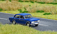 1973-1982 Lada 1500/2103 Sedan w/Working Headlights - Assembled -- Blue