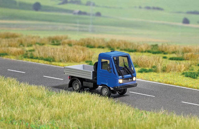 Multicar Light Pickup Truck with Working LED Lights -- Blue, 14-16V