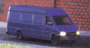 Mercedes-Benz Sprinter Cargo Van with Working Lights - Assembled -- Various Colors - 14-16V-1