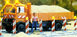 Building site with sound