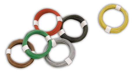 Micro Wire/Cable -- Gray, .25mm Diameter, Very Thin Insulation, 32'10"  10m