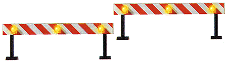 Barricades w/Control Unit