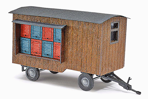 Beekeeper's Trailer - Assembled -- Brown