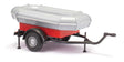Fire Fighting Trailer with Inflatable Boat - Assembled -- Red, Silver