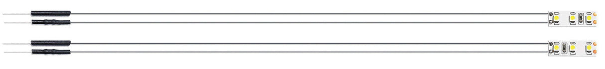 LED Interior Light Bars w/Resistors -- Warm White, Each: 15/16 x 5/16"  2.4 x .8cm pkg(2)-2