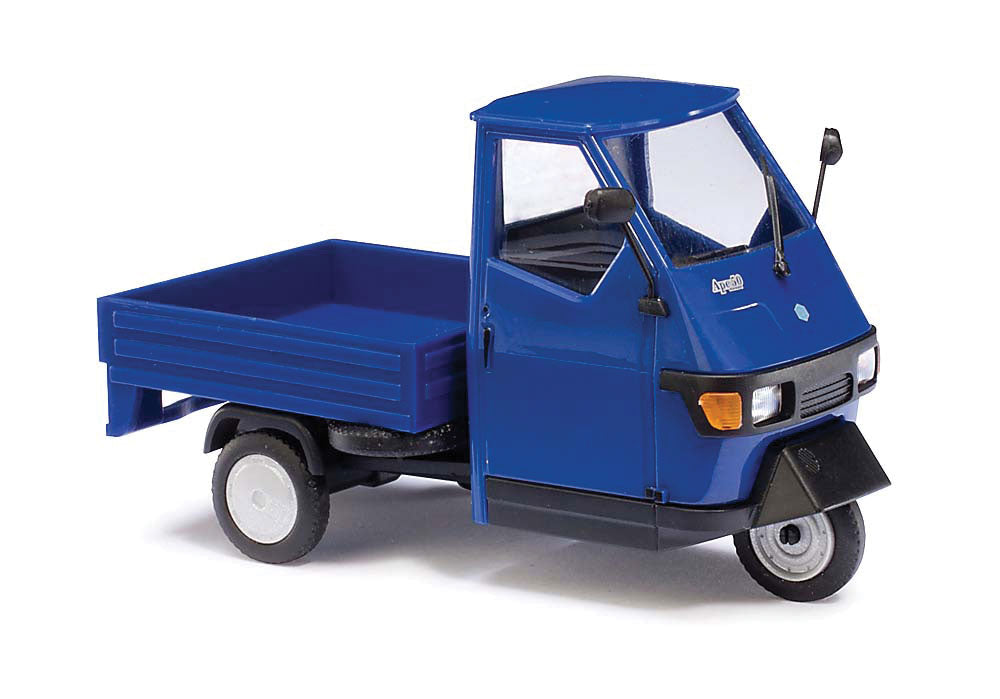 Piaggio Ape 50 Pickup Truck - Assembled -- Blue