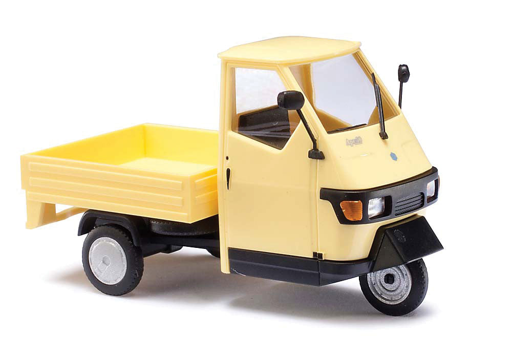 Piaggio Ape 50 Pickup Truck - Assembled -- Yellow