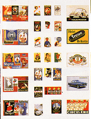 Advertisement Sign Set