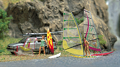 Miniature Scenes -- Windsurfer Kit