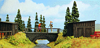 Stone Pedestrian Bridge