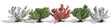 Spring Bushes - Assembled -- 1-3/8"  3.5cm pkg(5)
