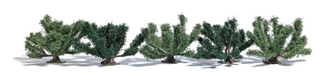 Summer Bushes - Assembled -- 1-3/8"  3.5cm pkg(5)-2