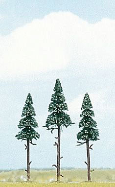 Spruce Trees -- 3-15/16 x 4-1/2"  10 - 11.5cm pkg(3)