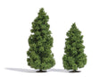 Larch Trees -- 3-15/16 and 5-1/8"  10 and 13cm pkg(2)