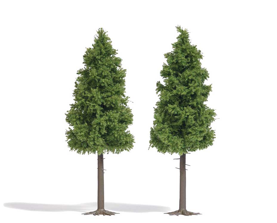 Larch Trees -- 5-5/16"  13.5cm pkg(2)