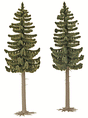 Spruce Trees pkg(2) -- 5-3/16" 130mm Tall