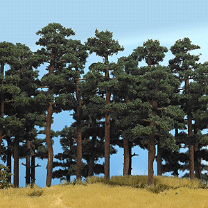 Pine Trees -- 5-1/8 & 5-3/4"  13 & 14.5cm pkg(2)