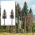 Dead Spruce Trees -- 13cm Tall pkg(2)