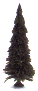 Pine Trees w/Roots Set -- Includes 2 Each 60, 90, 110 mm,3 of 75 mm and 1 of 135 mm