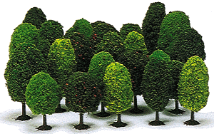Deciduous Trees -- Assortment pkg(25)